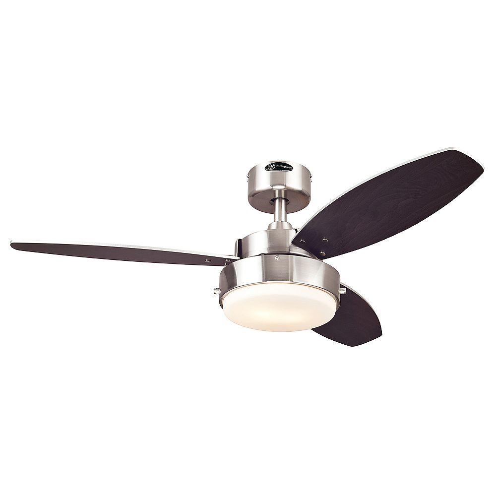 Westinghouse Alloy 42inch Indoor Brushed Nickel Ceiling Fan The Home Depot Canada