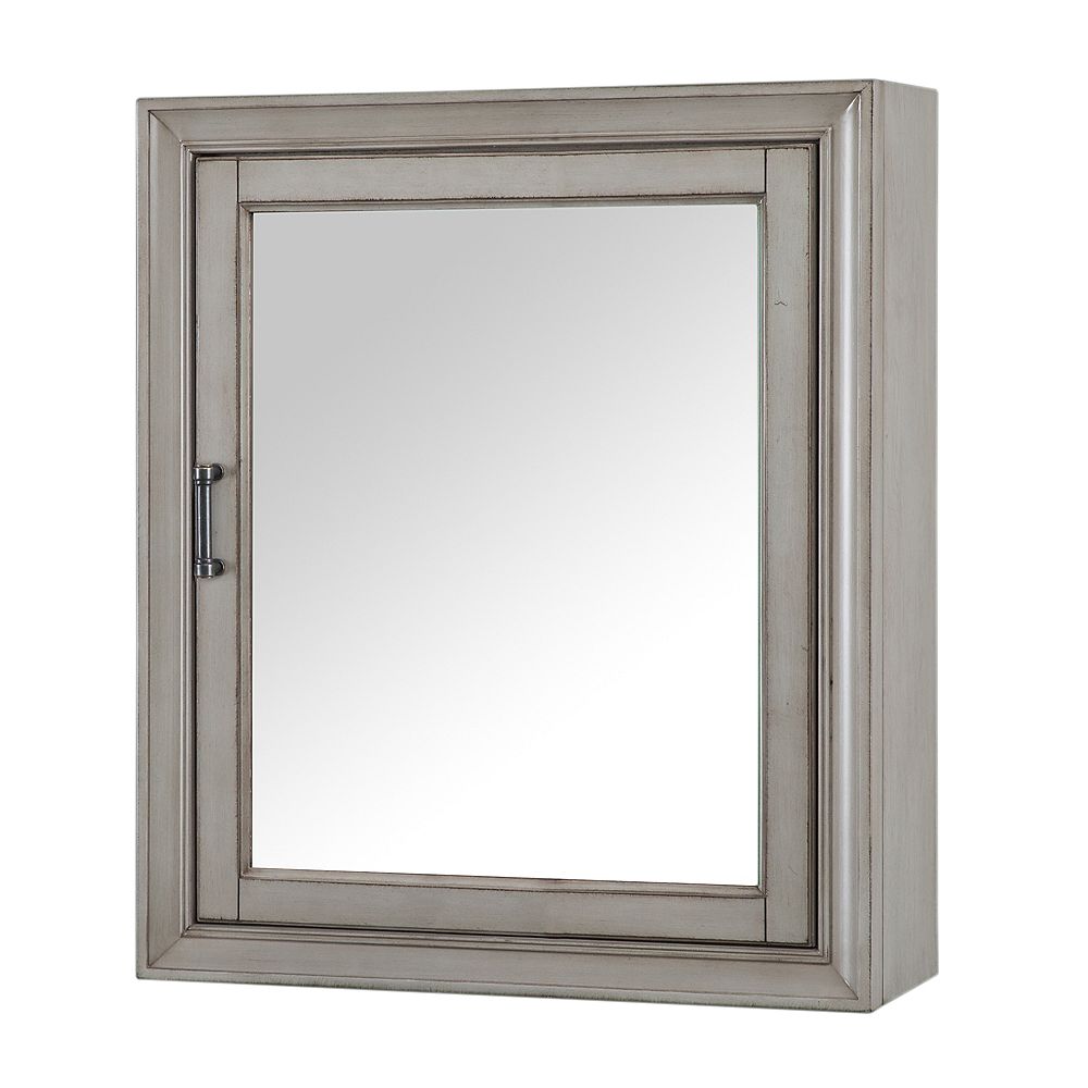 Home Decorators Collection Hazelton 24 Inch W X 28 Inch H Framed Surface Mount Bathroom Me The Home Depot Canada