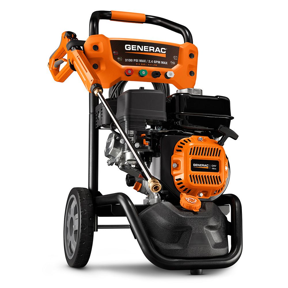 Generac OneWash with PowerDial Gun Pressure Washer The Home Depot Canada