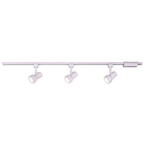 Mini Step 44-inch White Integrated LED Linear Track Lighting Kit