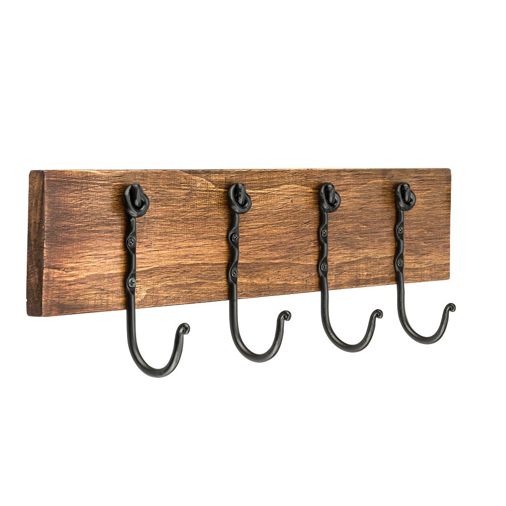 Nystrom Traditional Hook Rack, Forged Iron | The Home Depot Canada