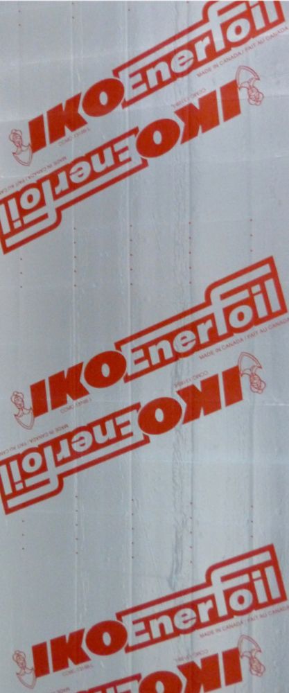 IKO Enerfoil IKO Enerfoil PolyISO Insulation Sheathing 1-inch X 4-ft X ...