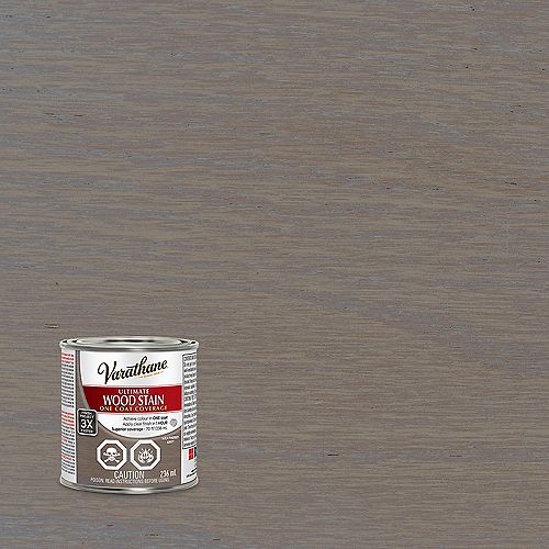 Oil-Based Interior Wood Stain in Weathered Grey, 236 mL