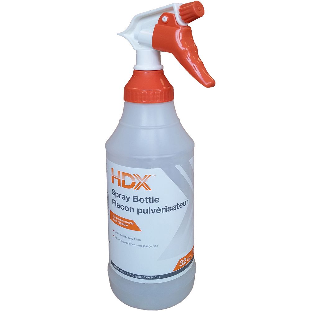 HDX 1L All-Purpose Wide-Mouth Spray Bottle | The Home Depot Canada