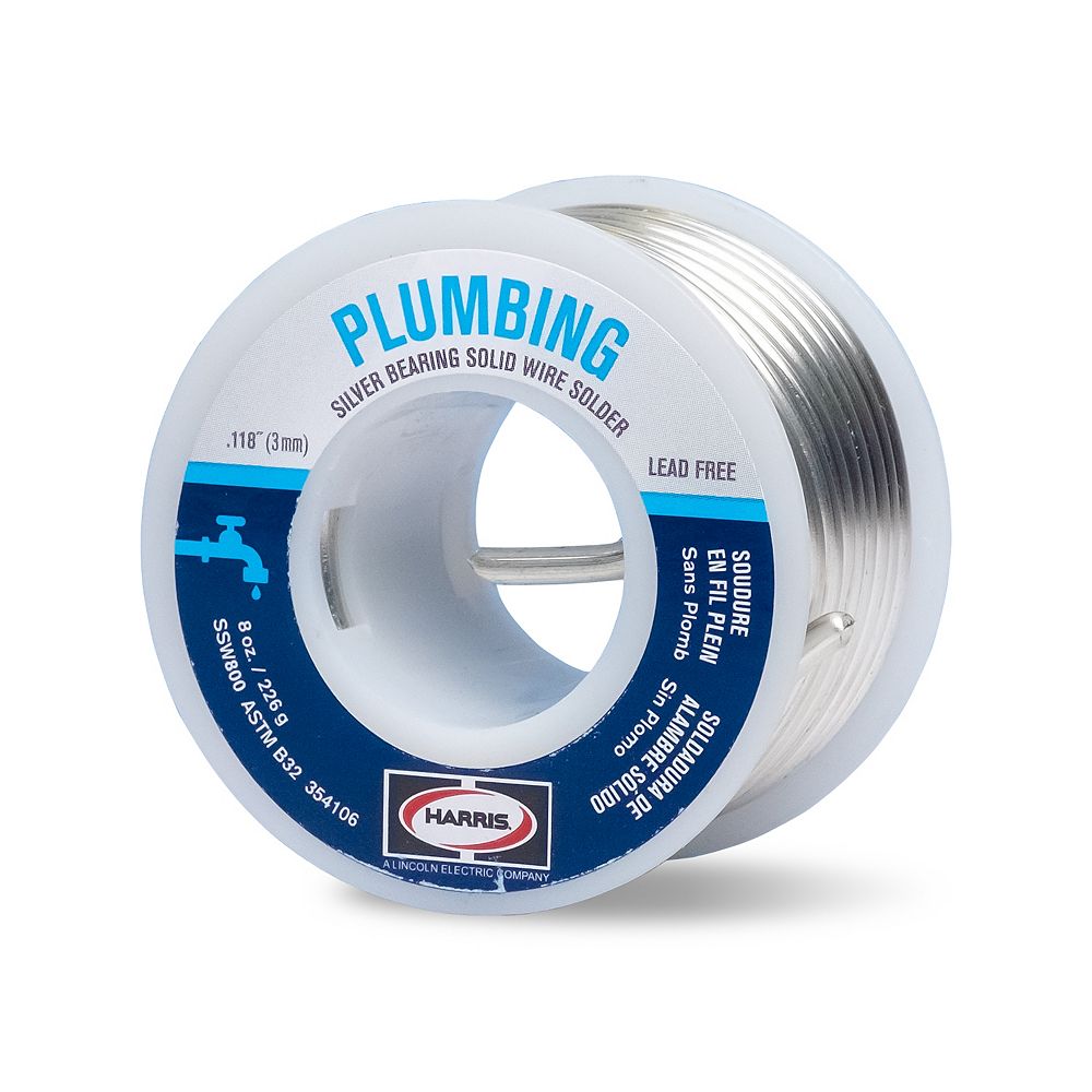 Harris 8 Oz Lead Free Plumbing Solder The Home Depot Canada Harris 8 Oz Lead Free Plumbing Solder The Home Depot Canada