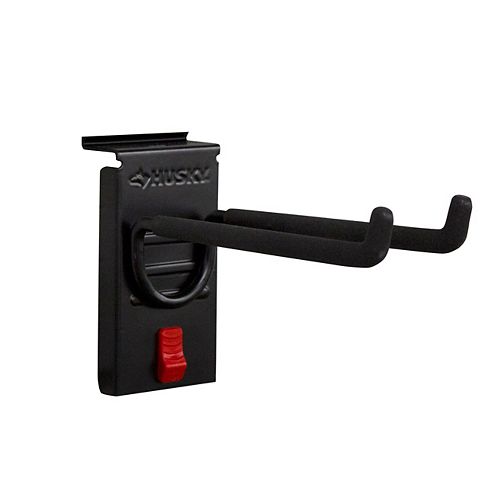 Husky Track Wall 32 sq. ft. Wall Storage Kit in Pale Silver The Home