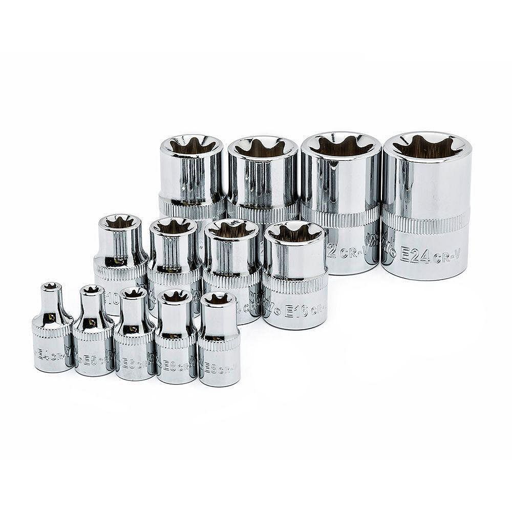 Husky 1 4 3 8 1 2 Inch E Torx Socket Set The Home Depot Canada Husky 1 4 3 8 1 2 Inch E Torx Socket Set The Home Depot Canada
