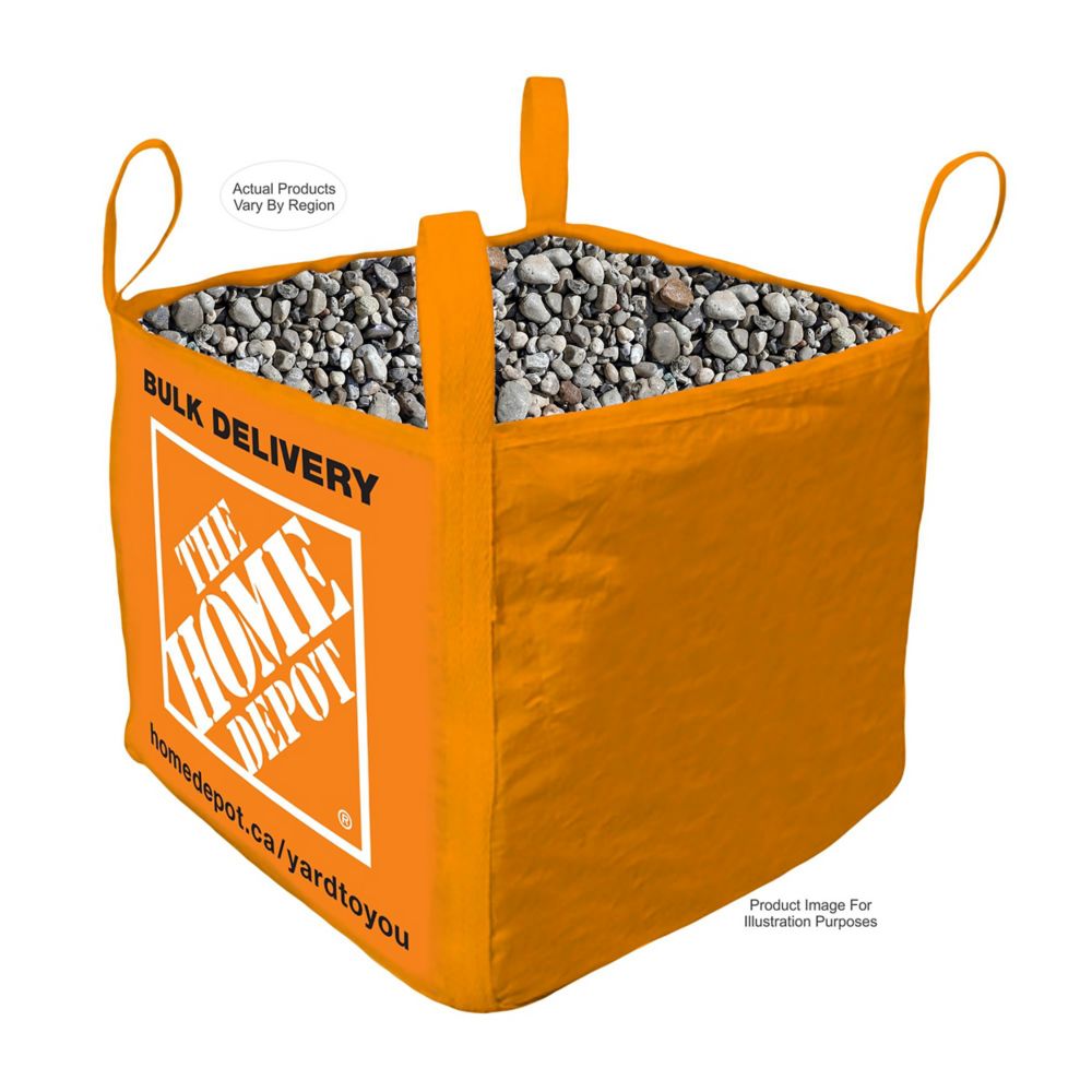 home depot stone bags