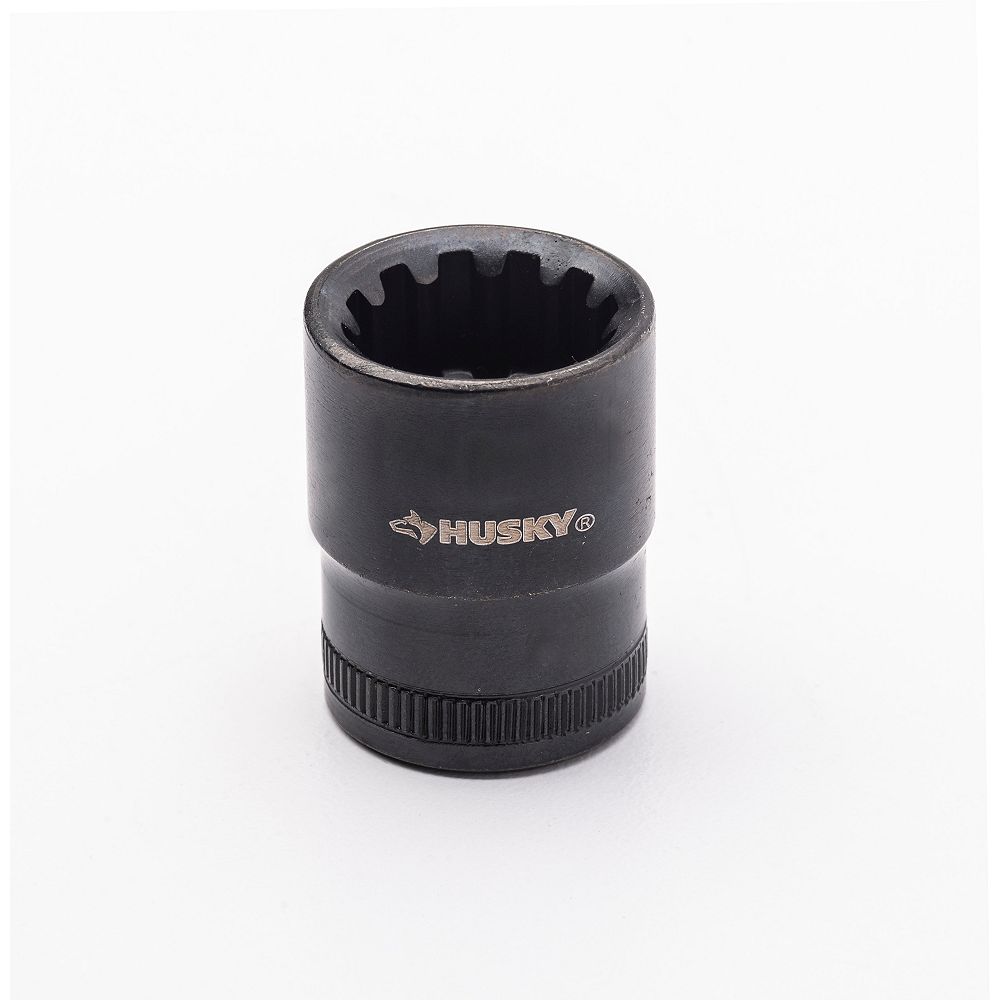 Husky 3/8 inch Drive 3/4 inch Knurl Grip Universal Socket The Home