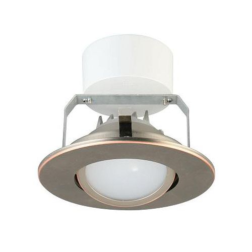 Lithonia Lighting 4inch LED Recessed Soffit & Shower Baffle White ENERGY STAR® The Home