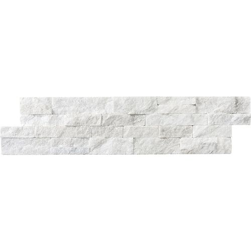 6-inch x 24-inch Arctic Bianco Ledgerstone