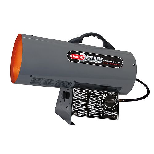 Dyna-Glo Delux 30K - 60K BTU LP Forced Air Heater - CA