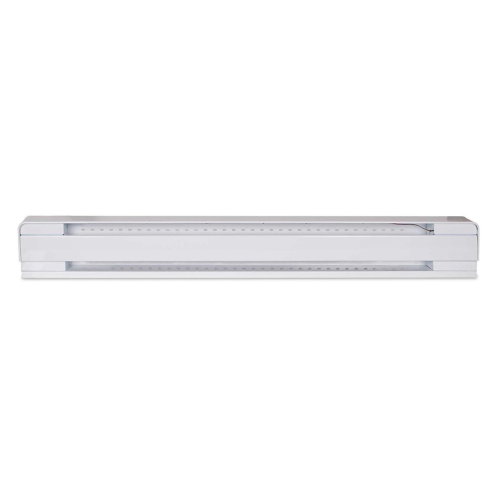 STELPRO 48-inch 1000W 240V Electric Baseboard Heater in White | The ...