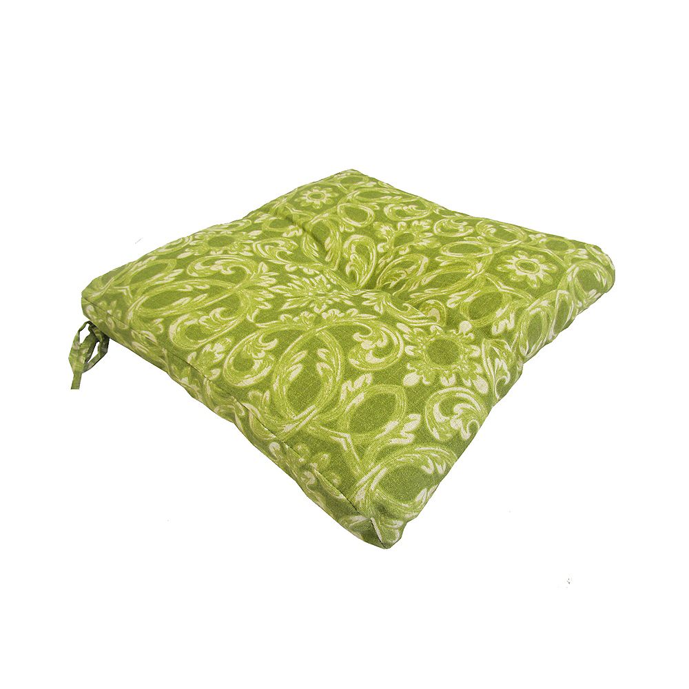 Outdoor Seat Cushions / 20 In X 19 In X 3 5 In Black Cabana Stripe