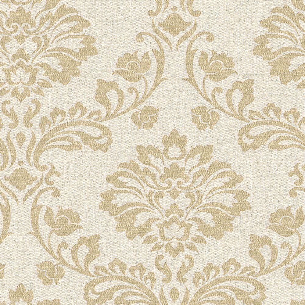 Graham & Brown Aurora Beige/Gold Wallpaper | The Home Depot Canada