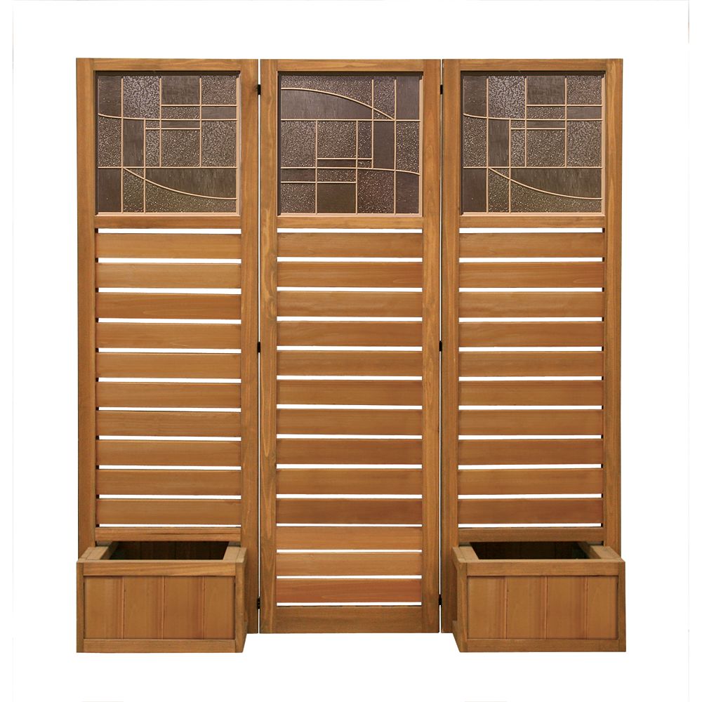 pic Fence Privacy Screen Home Depot Canada langdon privacy screen with planters