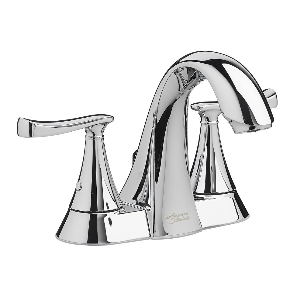 American Standard Chatfield Centerset 4 Inch 2 Handle High Arc Bathroom Faucet In Chrome The Home Depot Canada