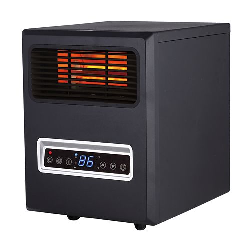 Infrared Quartz Heater, Plastic Cabinet- 4 elements