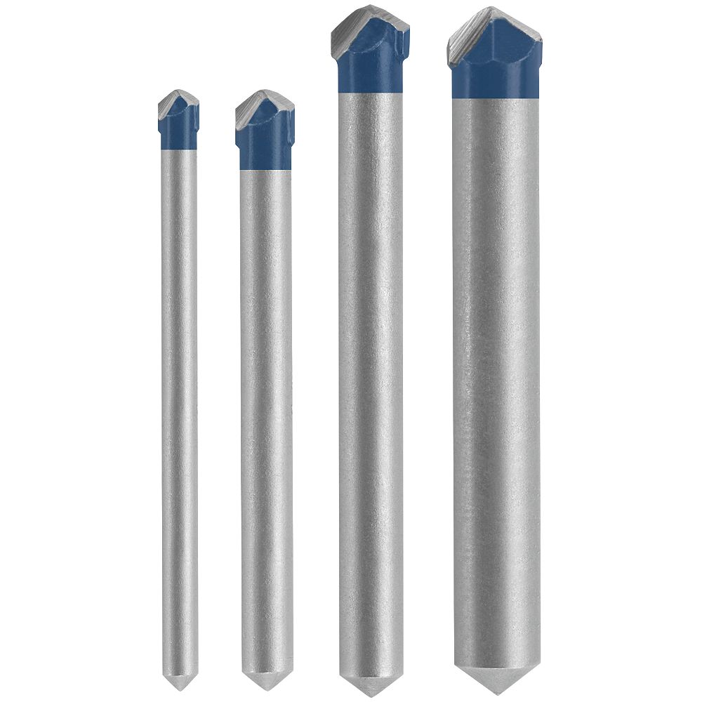 Bosch Carbide Tipped Tile Drill Bit Set For Stone Tile