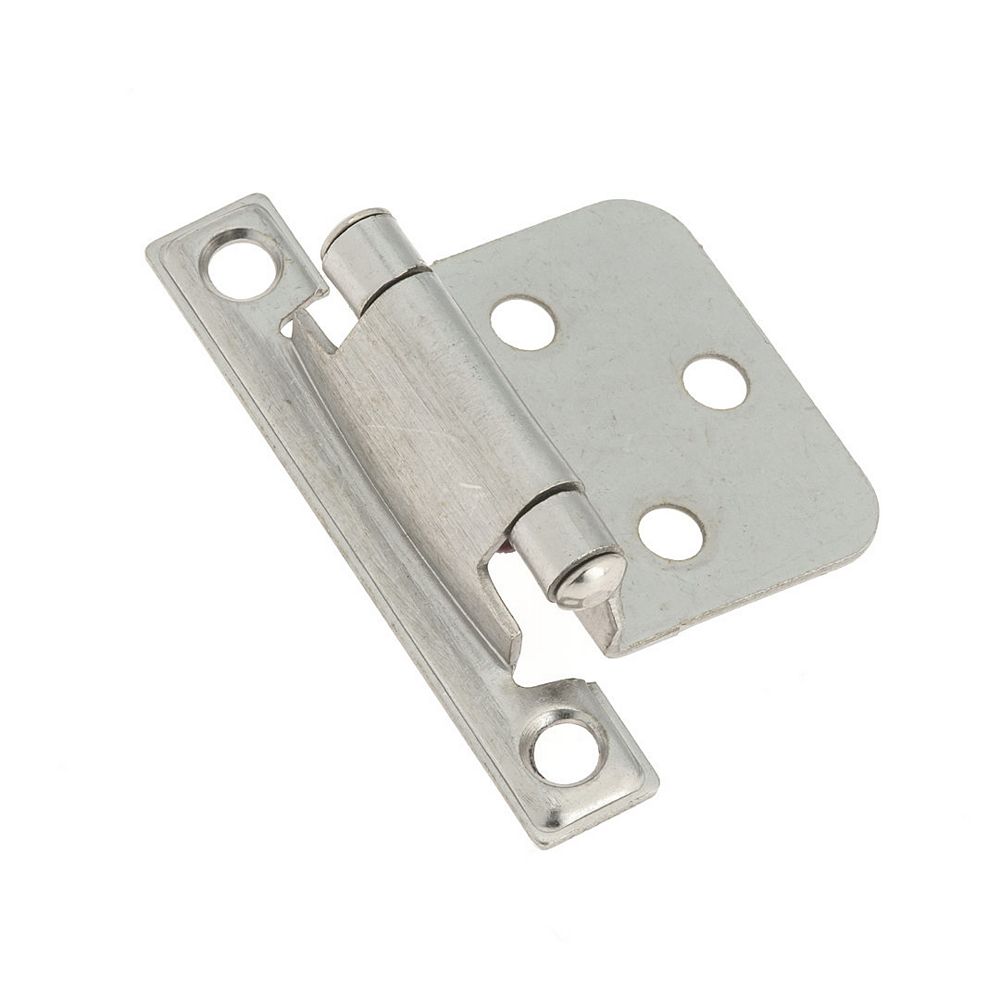 Richelieu Semi-Concealed Self-Closing Hinge - Brushed Nickel | The Home ...