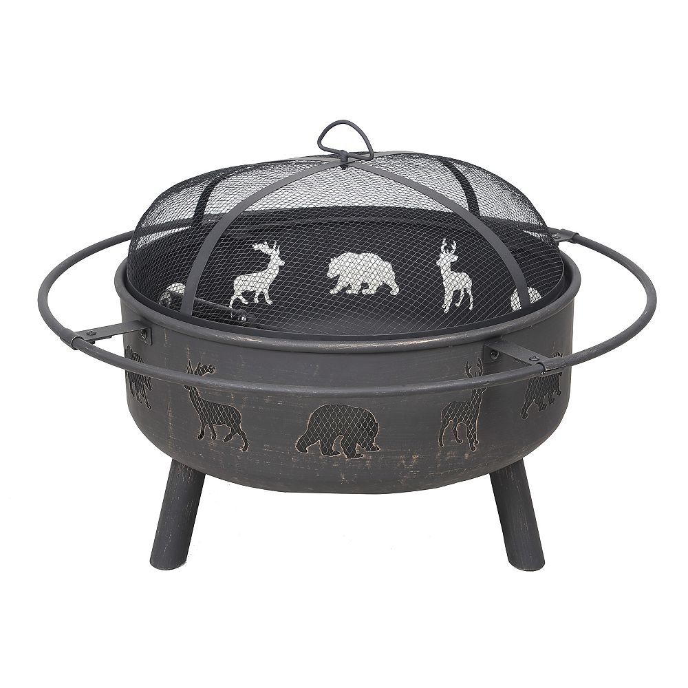 Sunjoy Derby Outdoor Fire Pit The Home Depot Canada