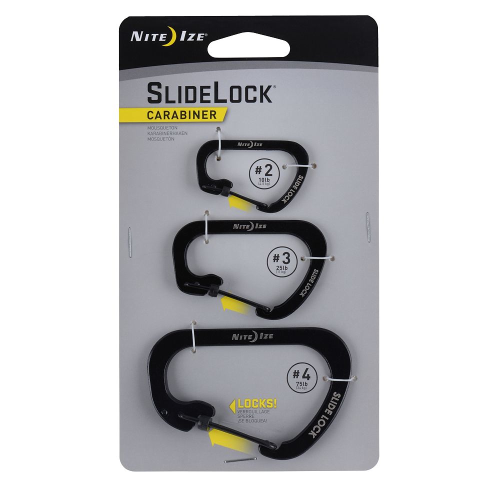 Nite Ize SlideLock Carabiner (3Pack) The Home Depot Canada