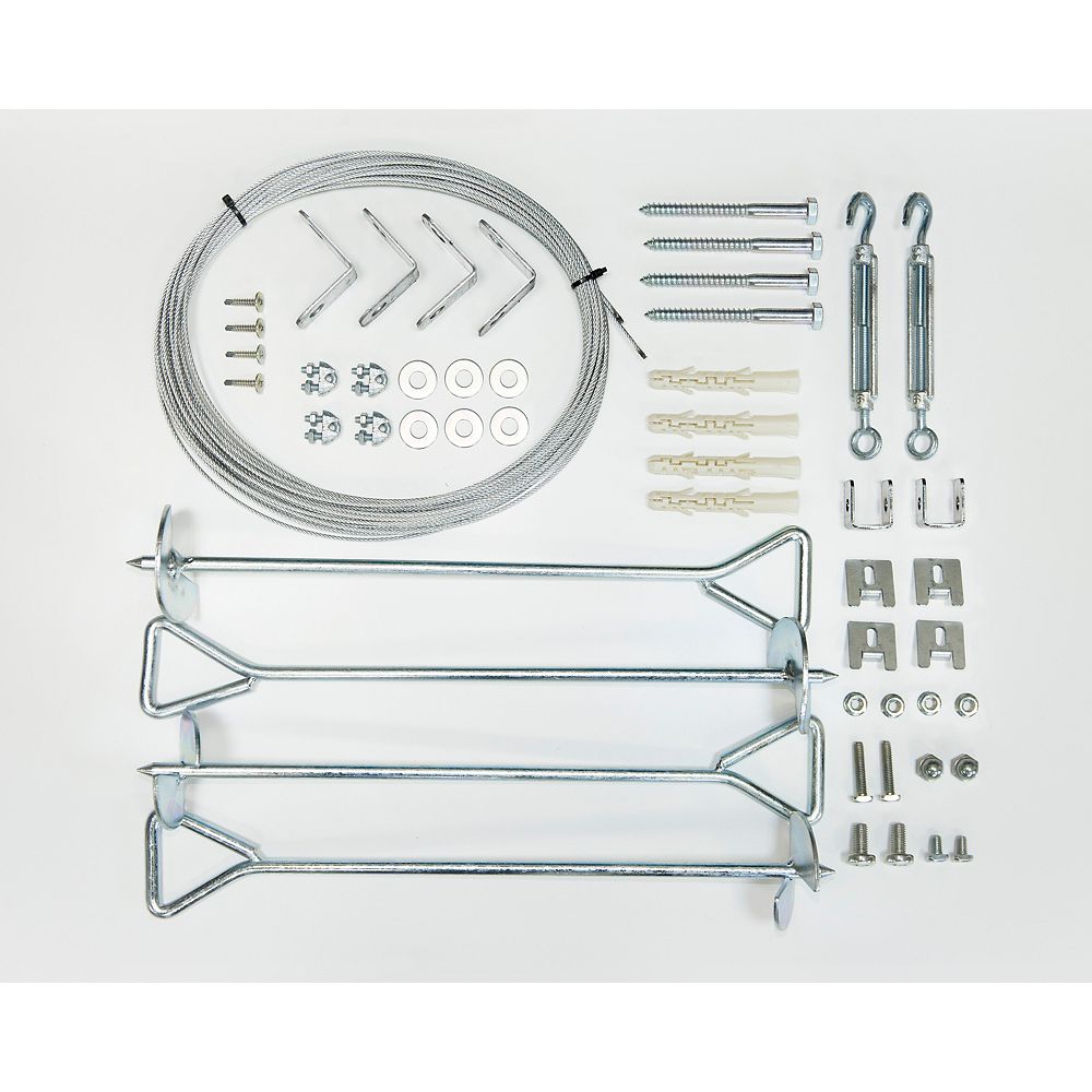 Palram Anchoring Kit for Greenhouses The Home Depot Canada