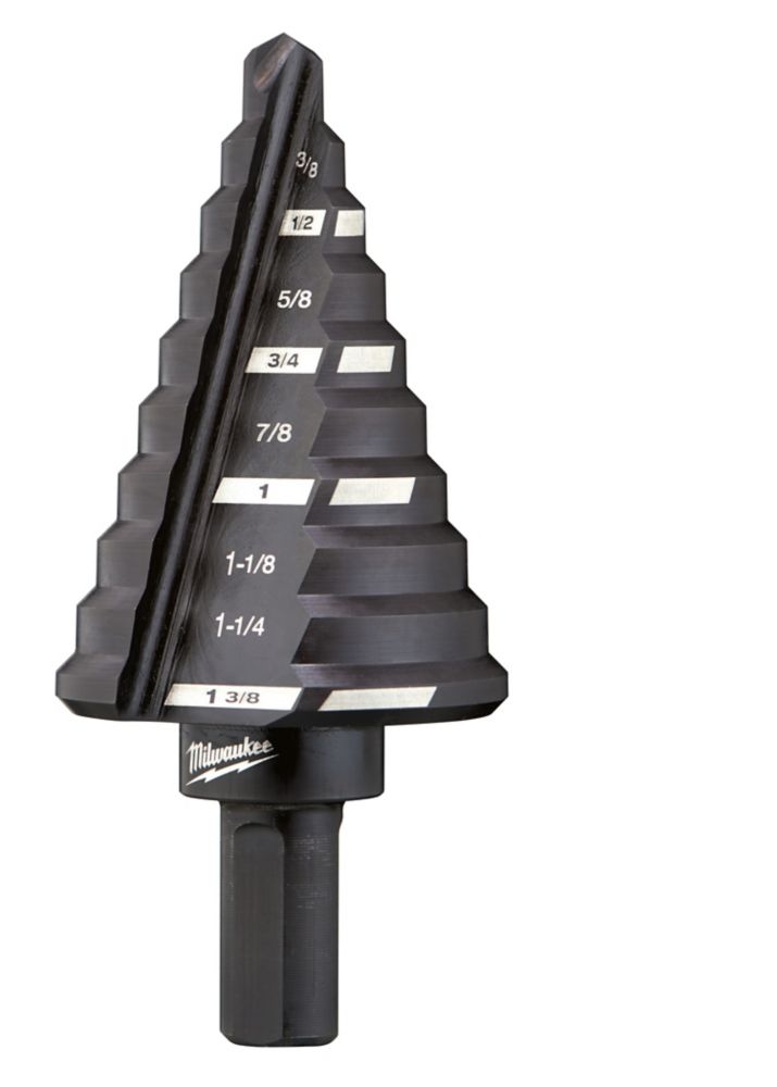 step drill sizes