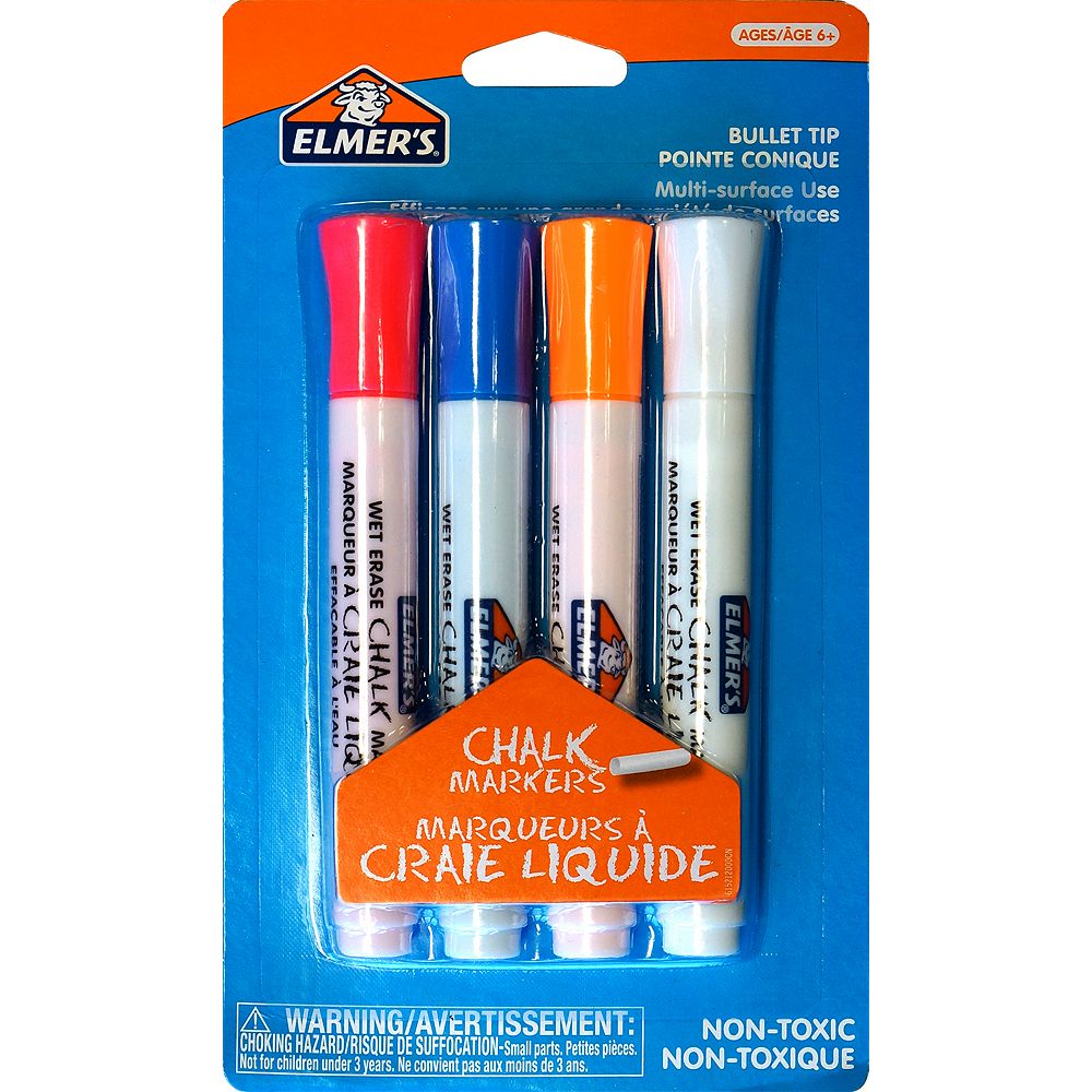 Newell Brands Chalk Markers 4ct The Home Depot Canada