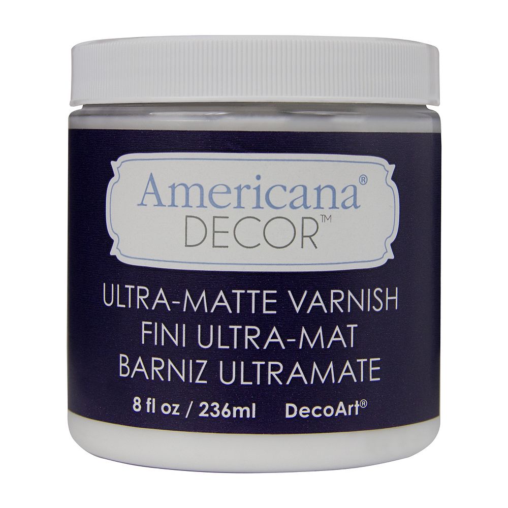 DecoArt Americana Varnish 8oz Ultra Matte The Home Depot Canada