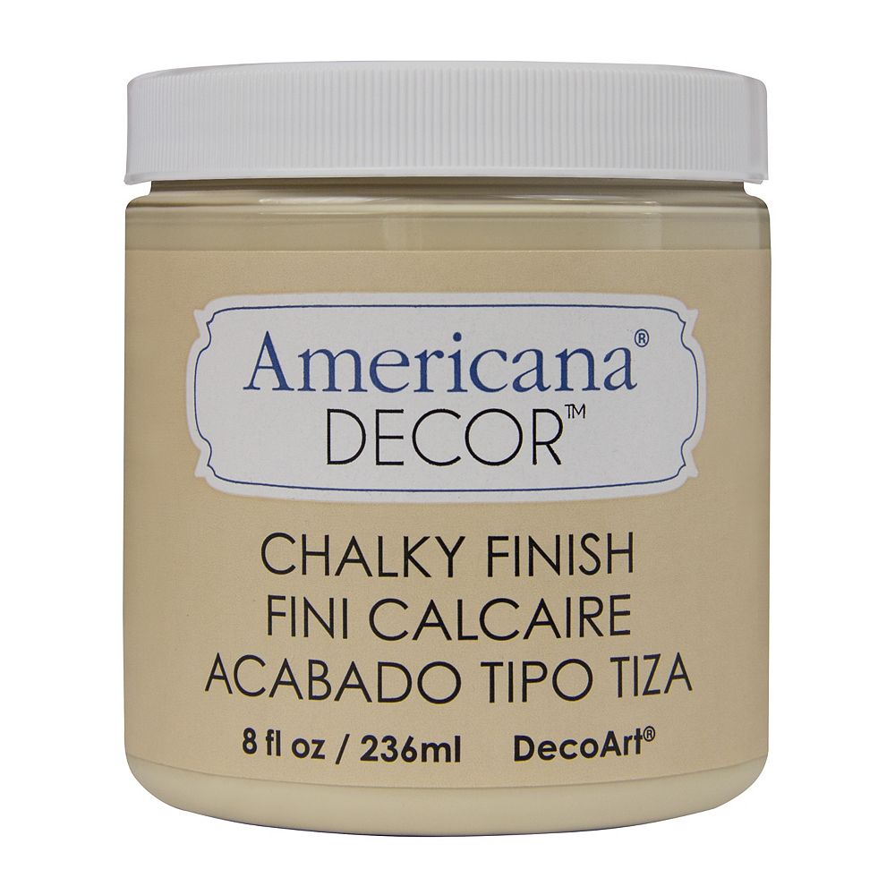Decoart Chalky Finish Paint 8oz Timeless The Home Depot Canada - Home Depot Americana Decor Chalky Paint Colors