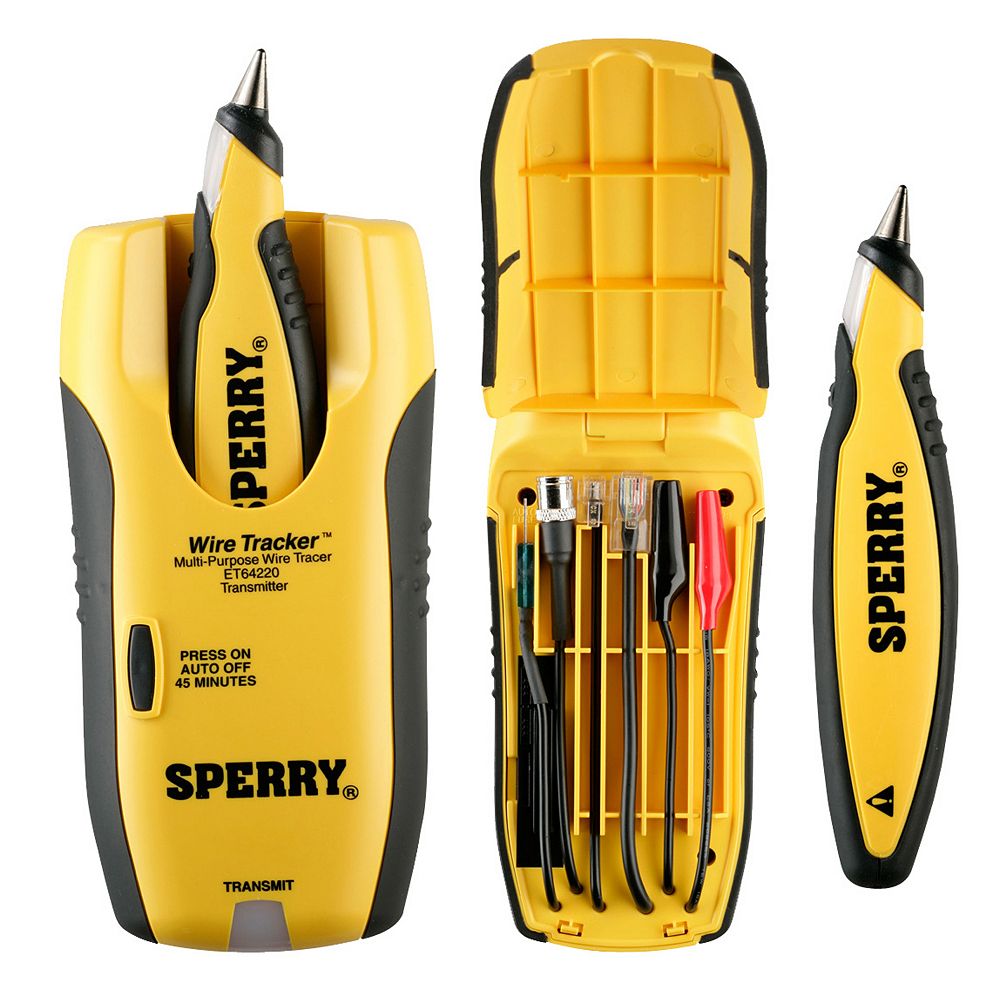Sperry Instruments Lan WireTracker Tone and Probe Wire Tracer The Home Depot Canada