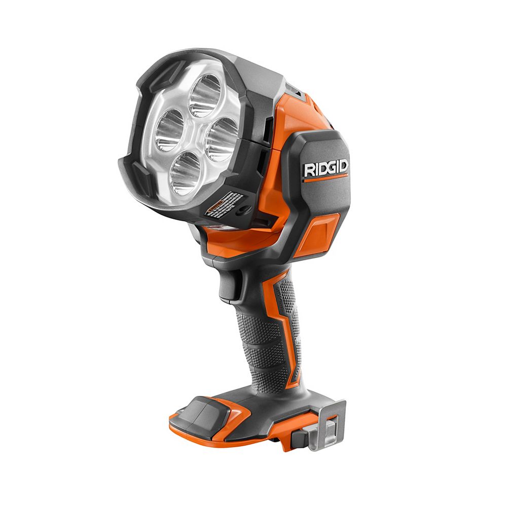 RIDGID 18V Cordless LithiumIon Hybrid Light Cannon (ToolOnly) The