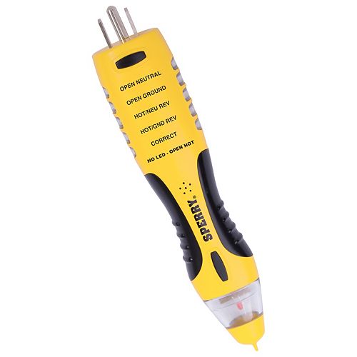 Gardner Bender DualCheck Non-Contact Voltage Tester and GCFI Outlet Tester