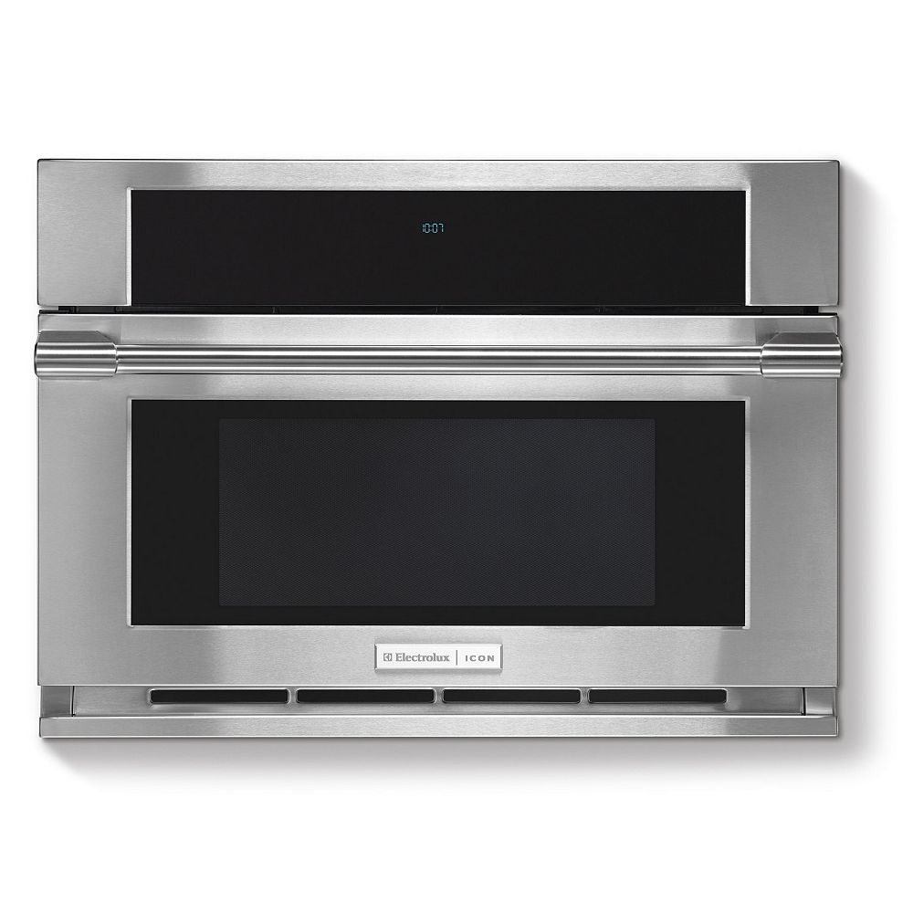 Electrolux ICON 30inch W 1.5 cu. ft. BuiltIn Microwave with DropDown Door in Stainless Electrolux ICON 30inch W 1.5 cu. ft. BuiltIn Microwave with DropDown Door in Stainless