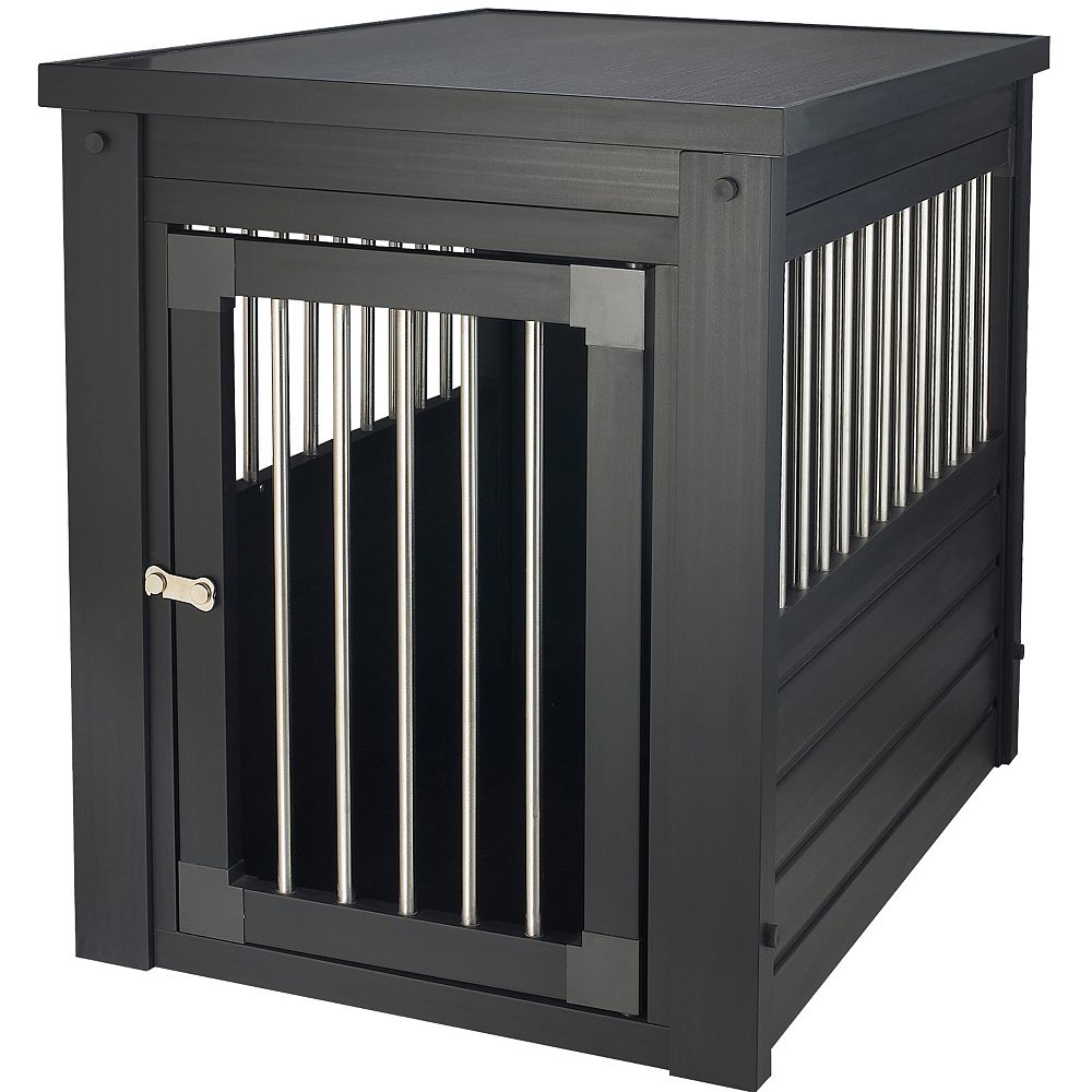 Newagepet Habitat N Home Indoor Small Pet Crate End Table With Stainless Steel Spindle In The Home Depot Canada