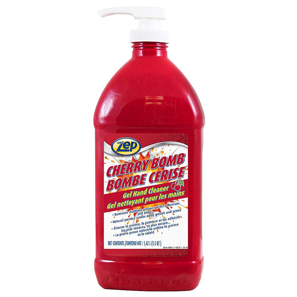 Zep Commercial Cherry Bomb 1.419L Hand Cleaner The Home Depot Canada