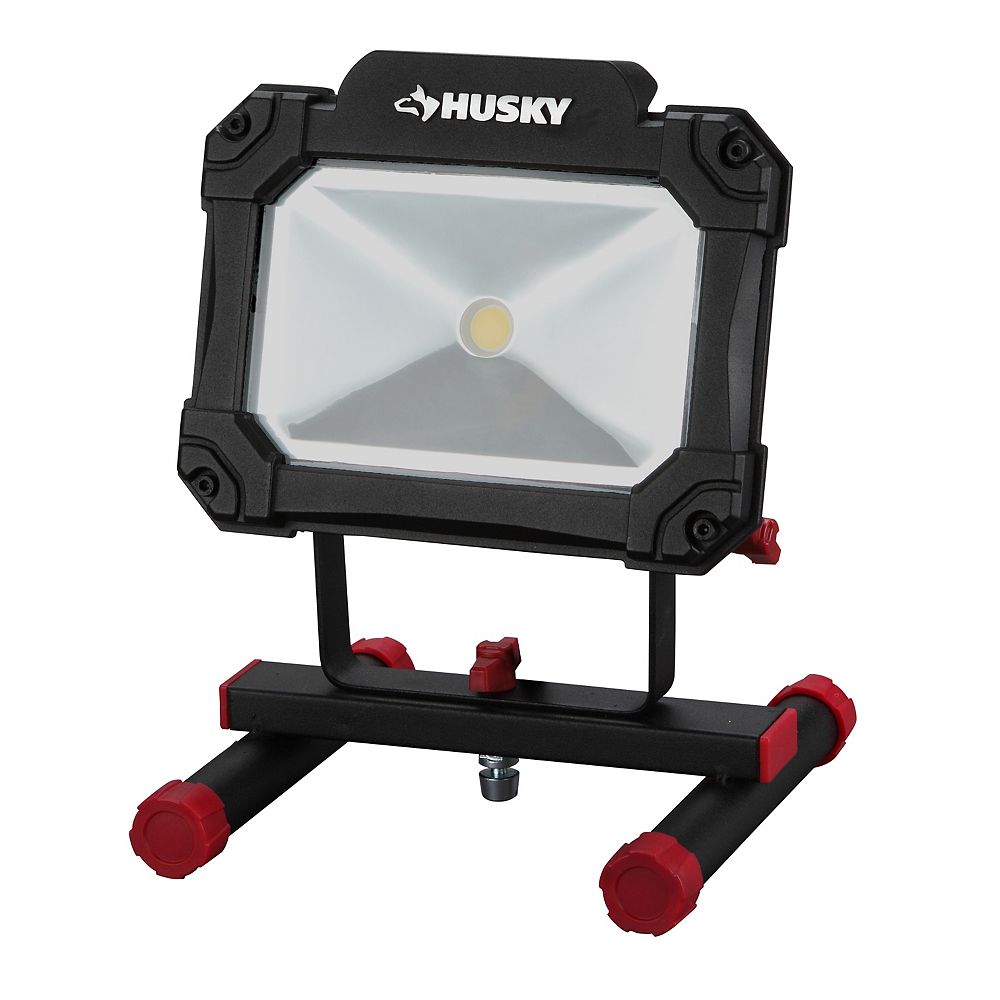 Husky 1500Lumen LED Portable Work Light The Home Depot Canada