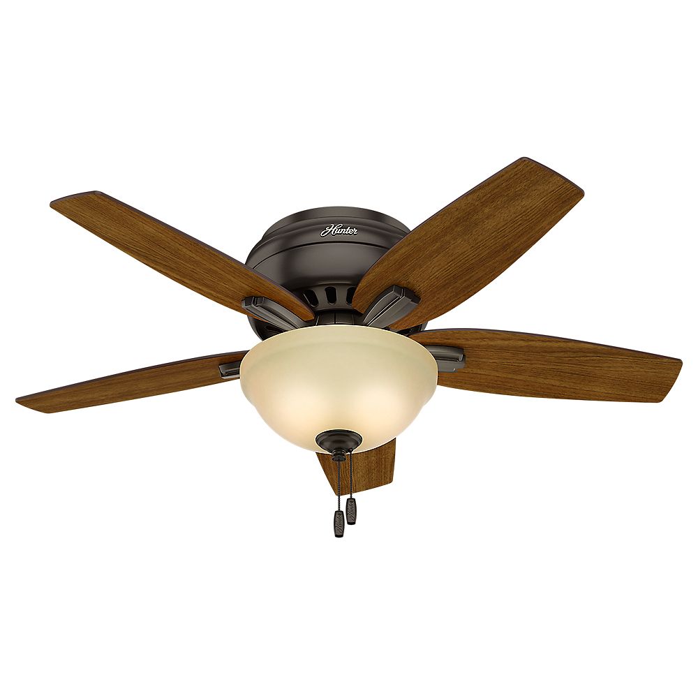 Hunter Hunter Newsome 42 Po Montage Bas Bronze Premier Ventilateur De Plafond Home Depot Canada