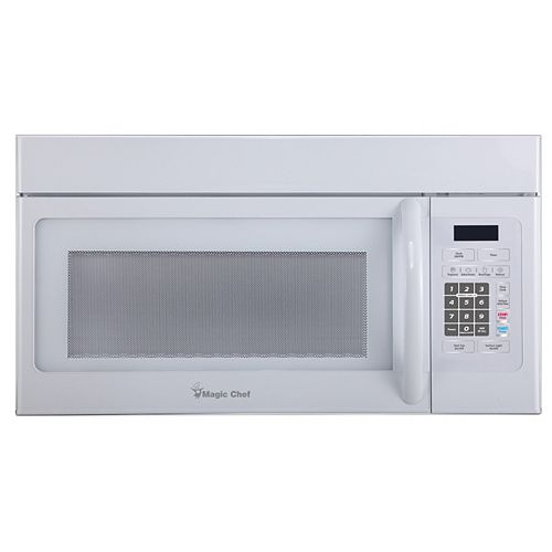 1.6 Cu Ft Oer the Range Microwave in White