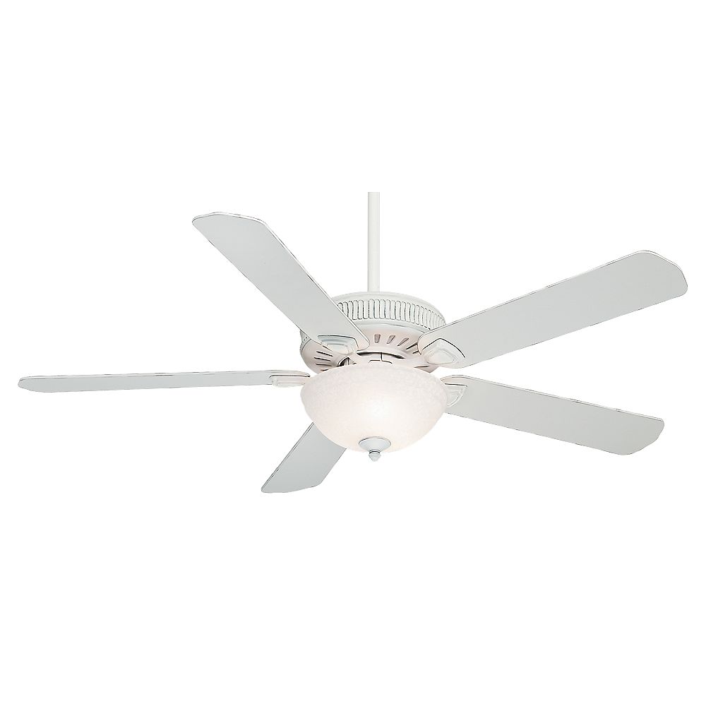 Casablanca Ainsworth Gallery 60 Inch Cottage White Ceiling Fan With 4