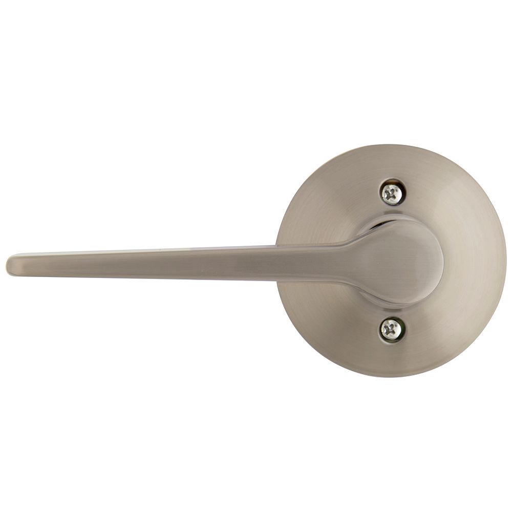 Defiant Freedom Inactive NonTurning Dummy Door Lever in Satin Nickel