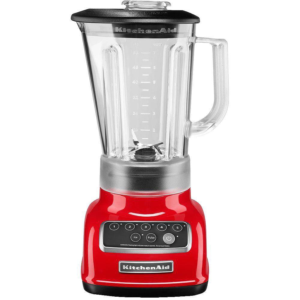Kitchenaid 5 Speed Classic Blender In Empire Red The Home Depot Canada