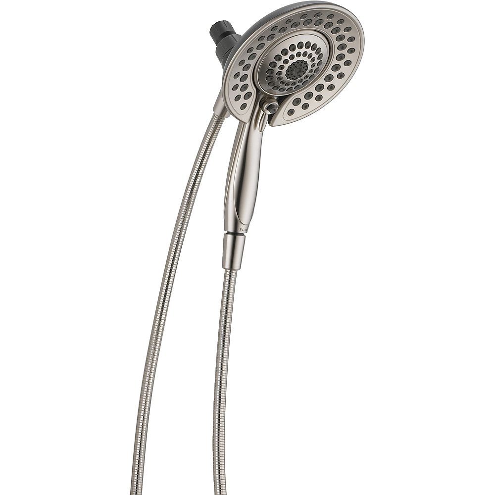 Delta In2ition 5-Setting Two-in-One Shower in Satin Nickel | The Home ...