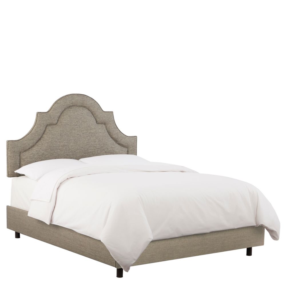 Skyline Furniture Full Arched Border Bed In Groupie Peppercorn The Home Depot Canada