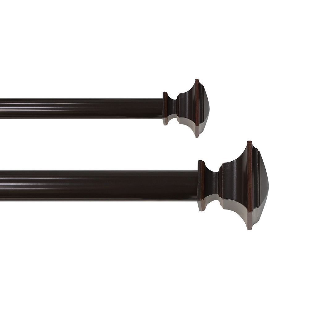 Home Decorators Collection 72 144 Inch Telescoping 1 And 3 4 Dia Double Curta The Depot Canada Home Decorators Collection 72 144, Home Depot Double Curtain Rods