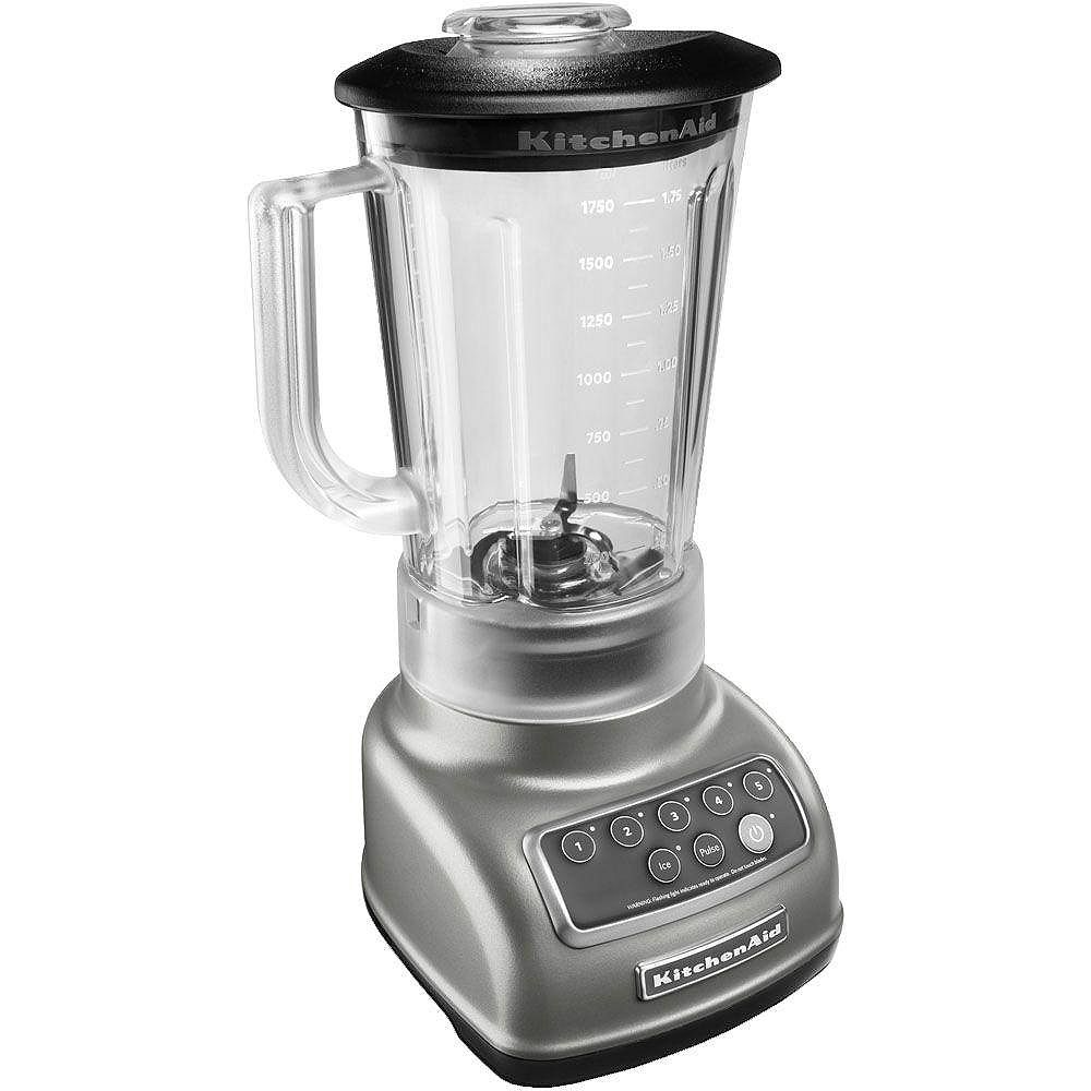 Kitchenaid 5 Speed Classic Blender In Silver The Home Depot Canada
