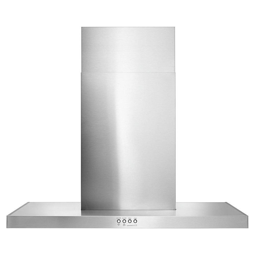 Whirlpool 30-inch Wall Mount Range Hood in Stainless Steel