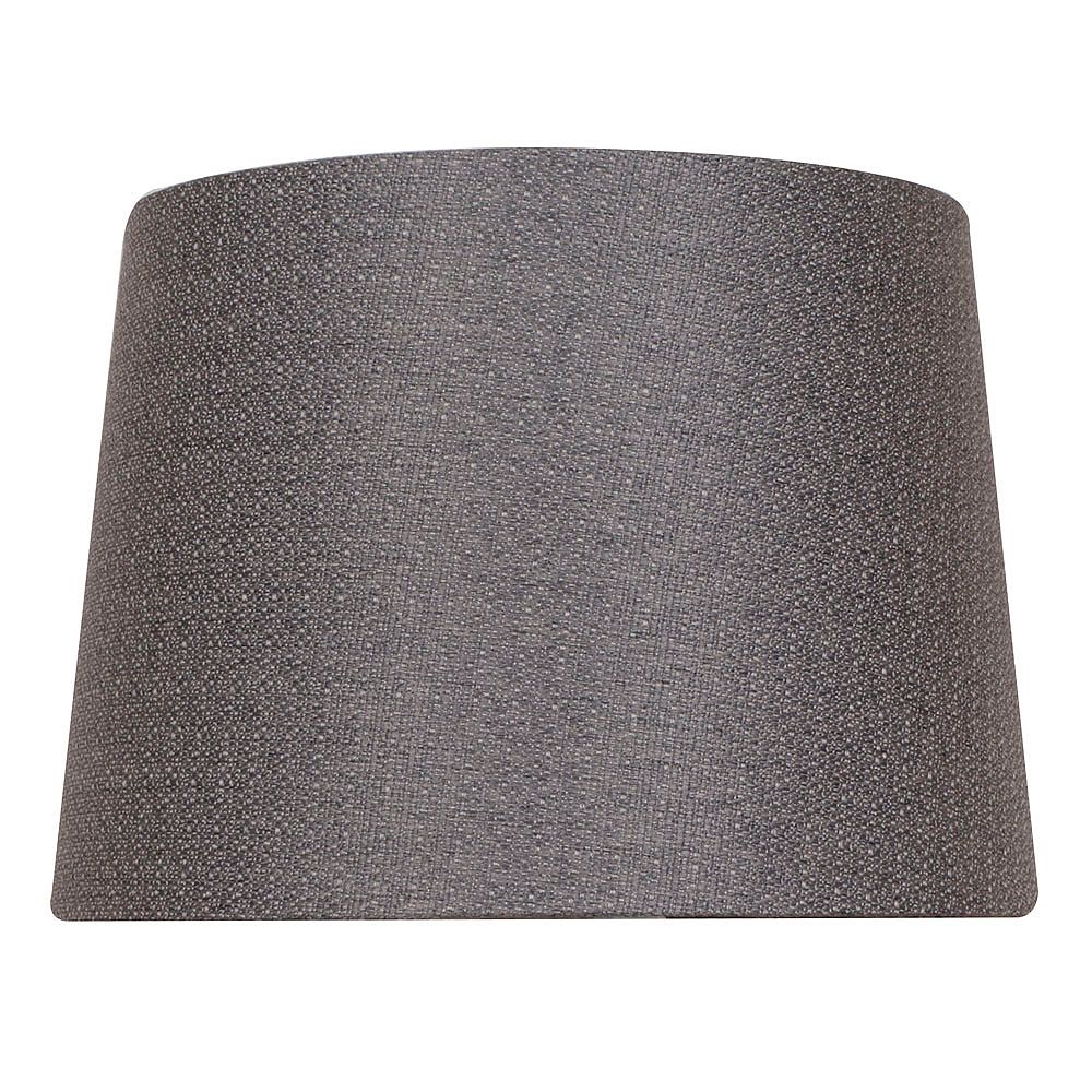 Hampton Bay Mix And Match 14 Inch X 10 Grey Round Table Lamp Shade The Home Depot Canada Round Table Lamp Shade, Grey Lampshade For Table Lamp