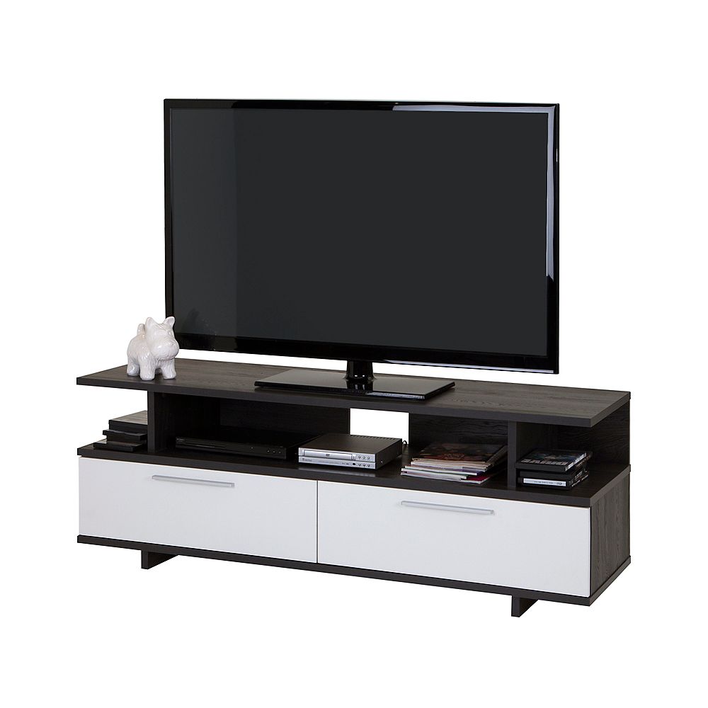 South Shore Meuble téléviseur Reflekt, 59,25po x 21,75po x 18,25po